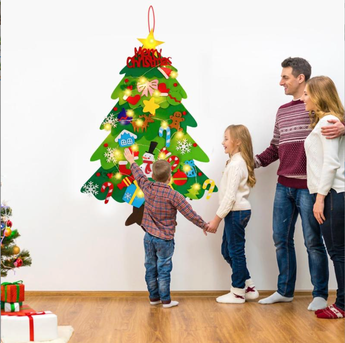 Eco-Friendly Christmas Tree For Family