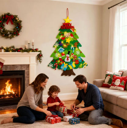 Eco-Friendly Christmas Tree For Family